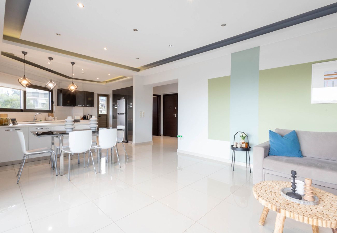 Appartement à Alimos - Amazing 2 bdrm Sea View Holiday Apt  - Renovate 2026