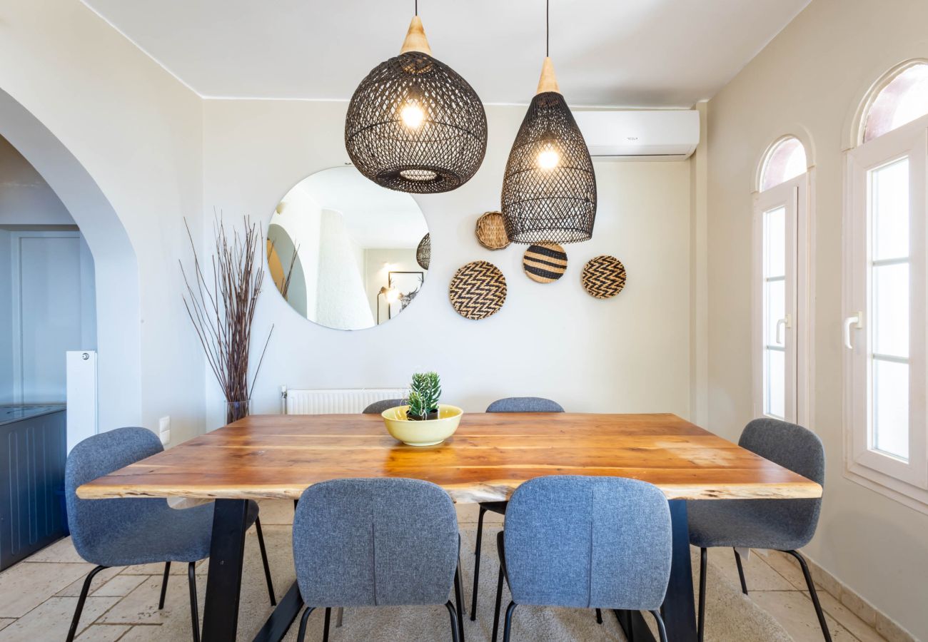 Maison à Voula - Voula Sea View Home with Jacuzzi | Newly Refreshed 2026