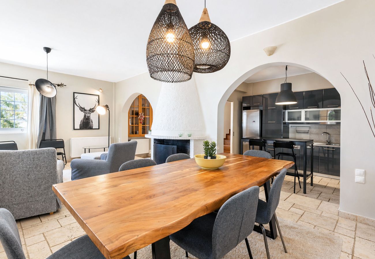 Maison à Voula - Voula Sea View Home with Jacuzzi | Newly Refreshed 2026