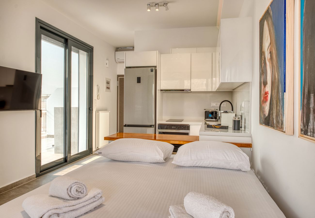 Appartement à Athens - Cozy Deck Roof Apt at the Foothills of Acropolis 