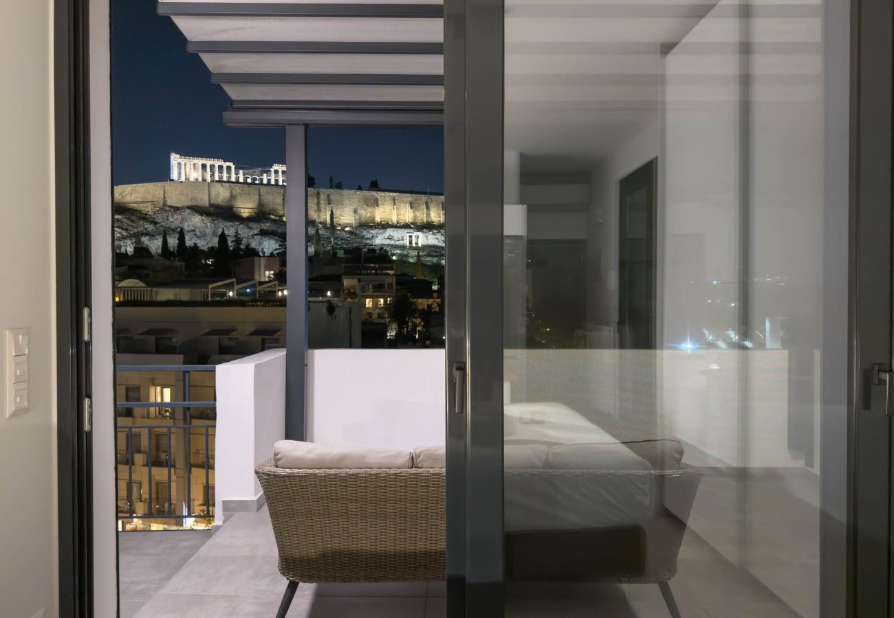 Appartement à Athens - Cozy Deck Roof Apt at the Foothills of Acropolis 