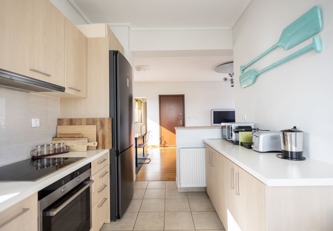 Appartement à Kallithea - Luxury 2 bdr Penthouse Apt with Acropolis view