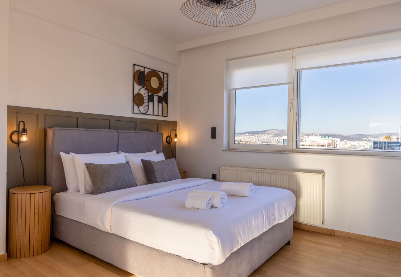 Appartement à Athens - Acropolis Sky Retreat | Jacuzzi & 3BR Maisonette