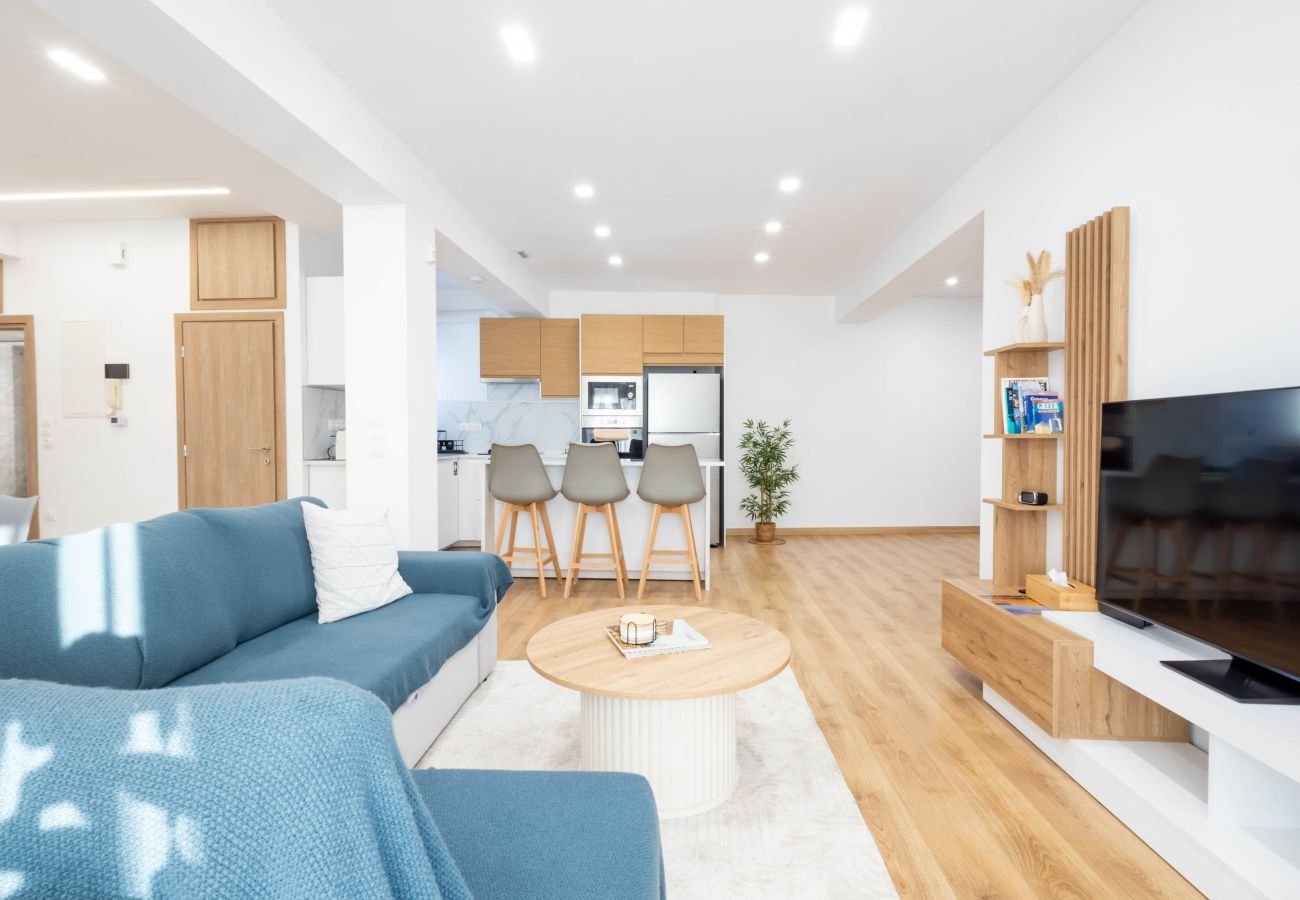 Appartement à Kallithea - Sunlit Charm | Modern 2BR Apartment with High-Speed WiFi