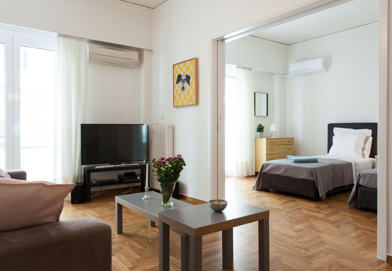 Apartment in Athens - 2 bdrm apt for up to 6 guests next to Acropolis museum 