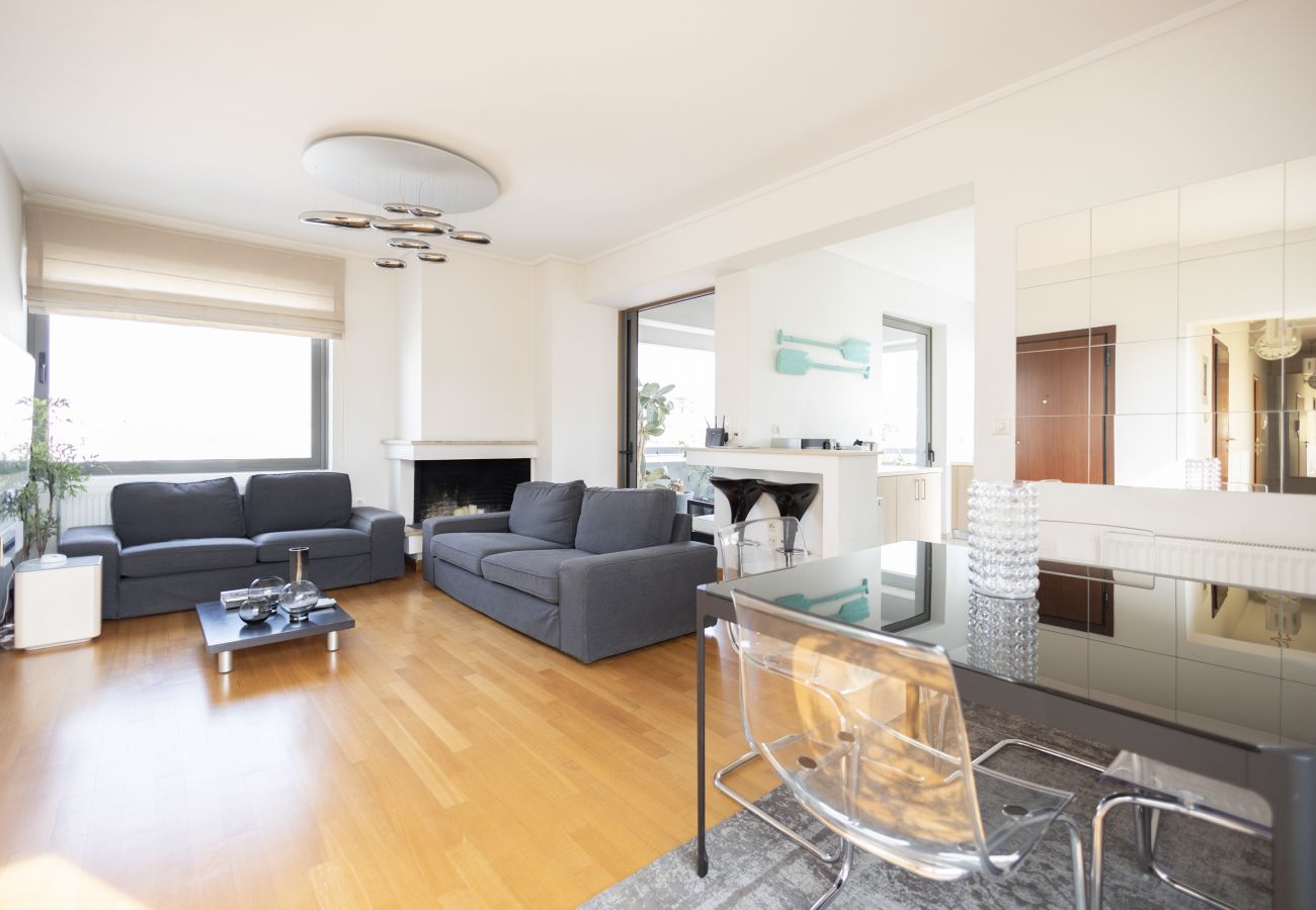 Apartment in Kallithea - Luxury 2 bdr Penthouse Apt with Acropolis view