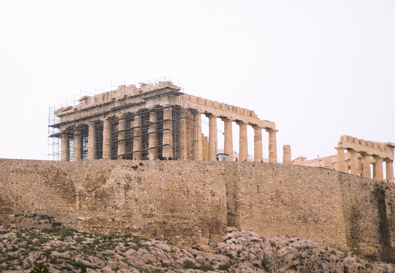 Apartment in Athens - Deco Marble Apt with Acropolis view