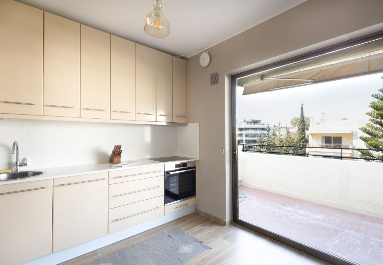 Apartment in Voula - 1 Ocean Breeze 3 Bedroom with Shared Pool 