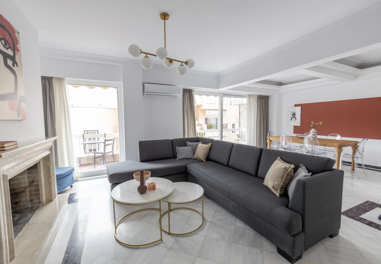 Apartment in Athens - Massive 2-Apartment Combo | Unbeatable Acropolis Views | Sleeps 9