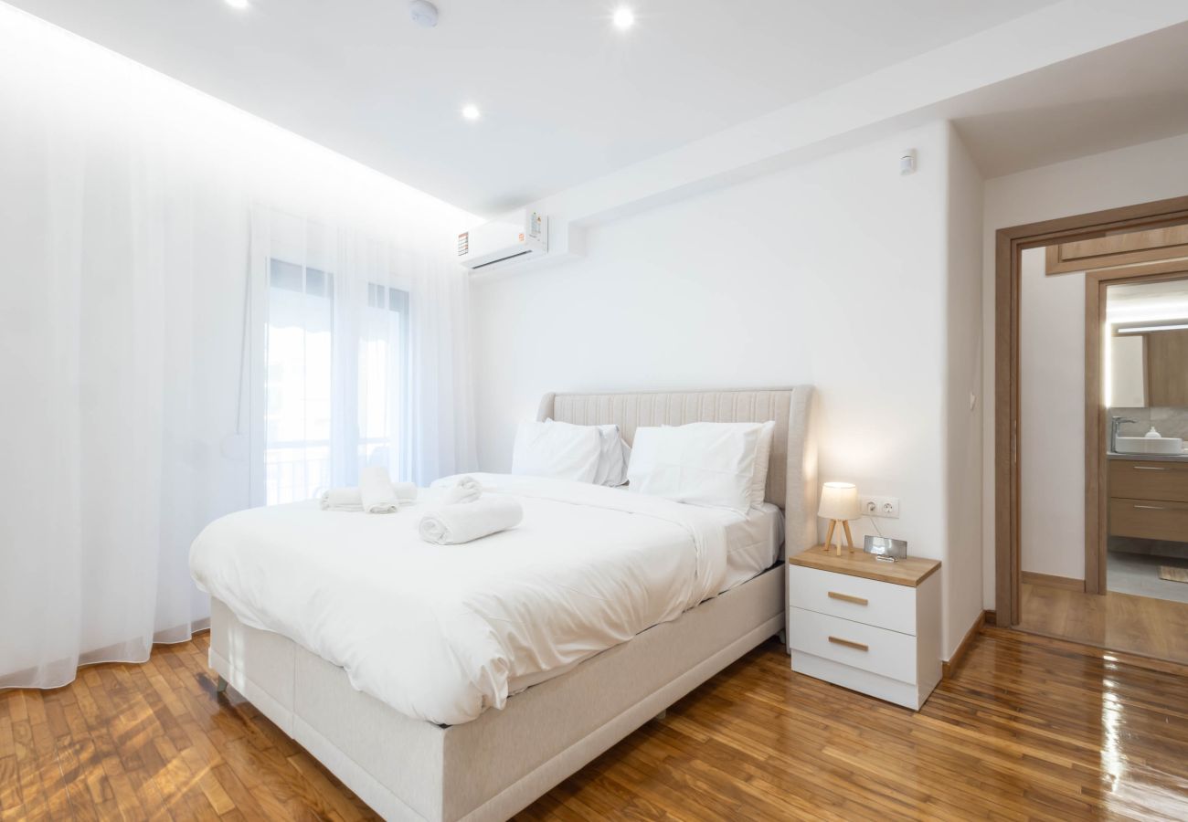 Apartment in Kallithea - Sunlit Charm | Modern 2BR Apartment with High-Speed WiFi