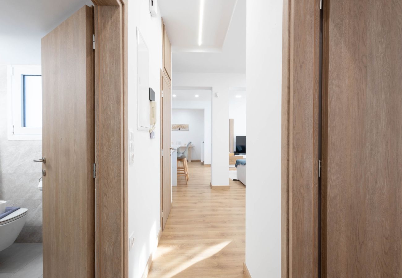 Apartment in Kallithea - Sunlit Charm | Modern 2BR Apartment with High-Speed WiFi