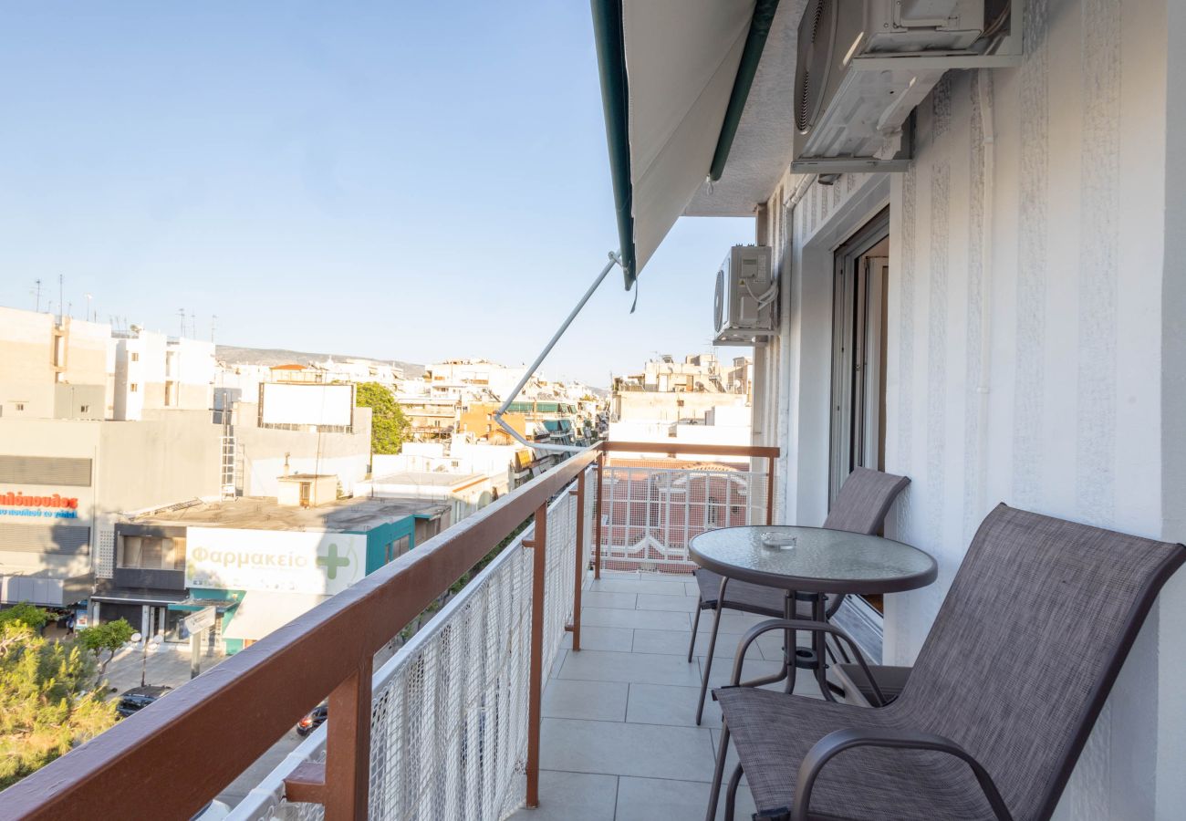 Apartment in Kallithea - Sunlit Charm | Modern 2BR Apartment with High-Speed WiFi